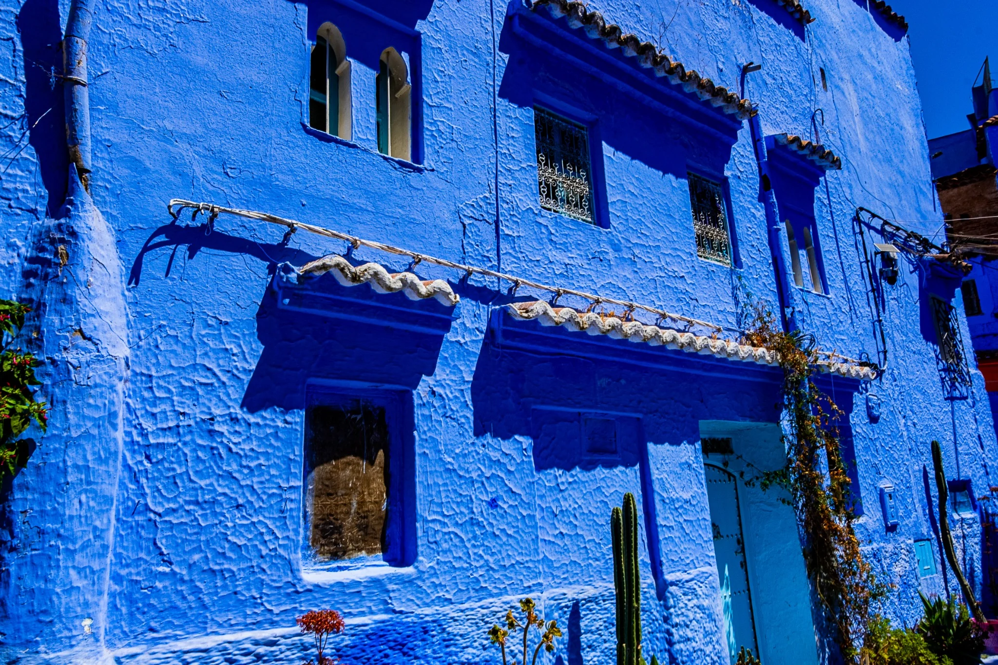 Façade bleue de Chefchaouen