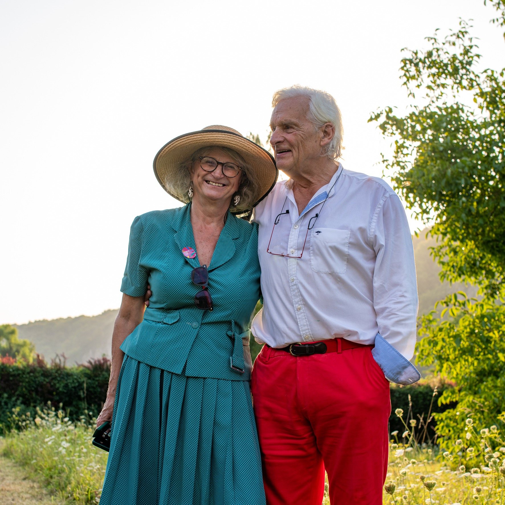 Portrait de couple en extérieur