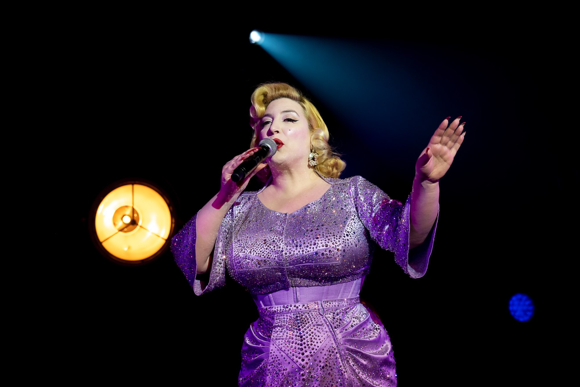 Portrait chanteuse cabaret